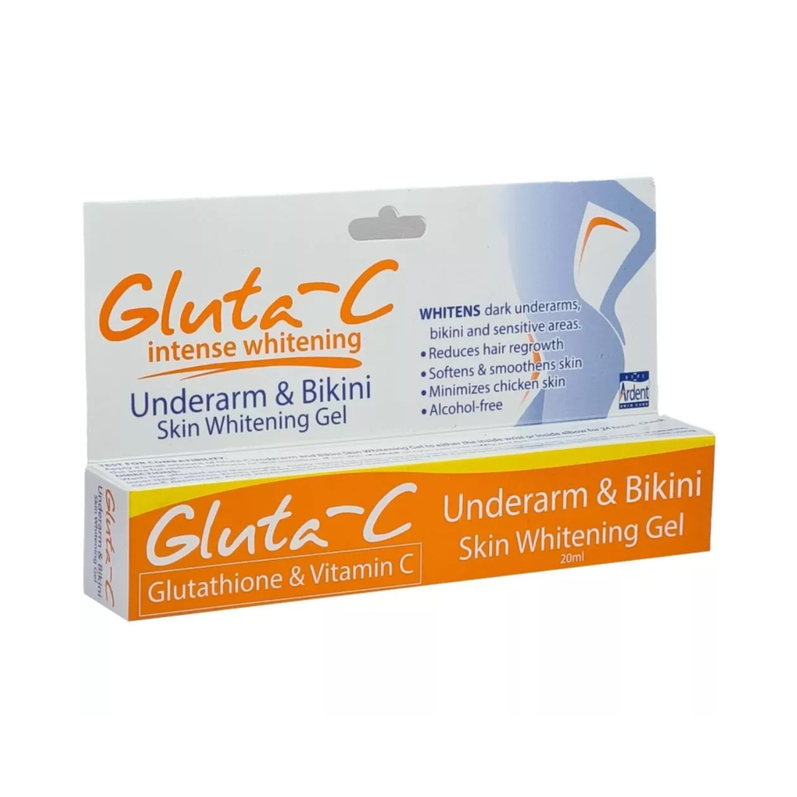Gluta-C Natural Herbal Brightening Gel for Underarms & Bikini Area – 20ml - Image 5