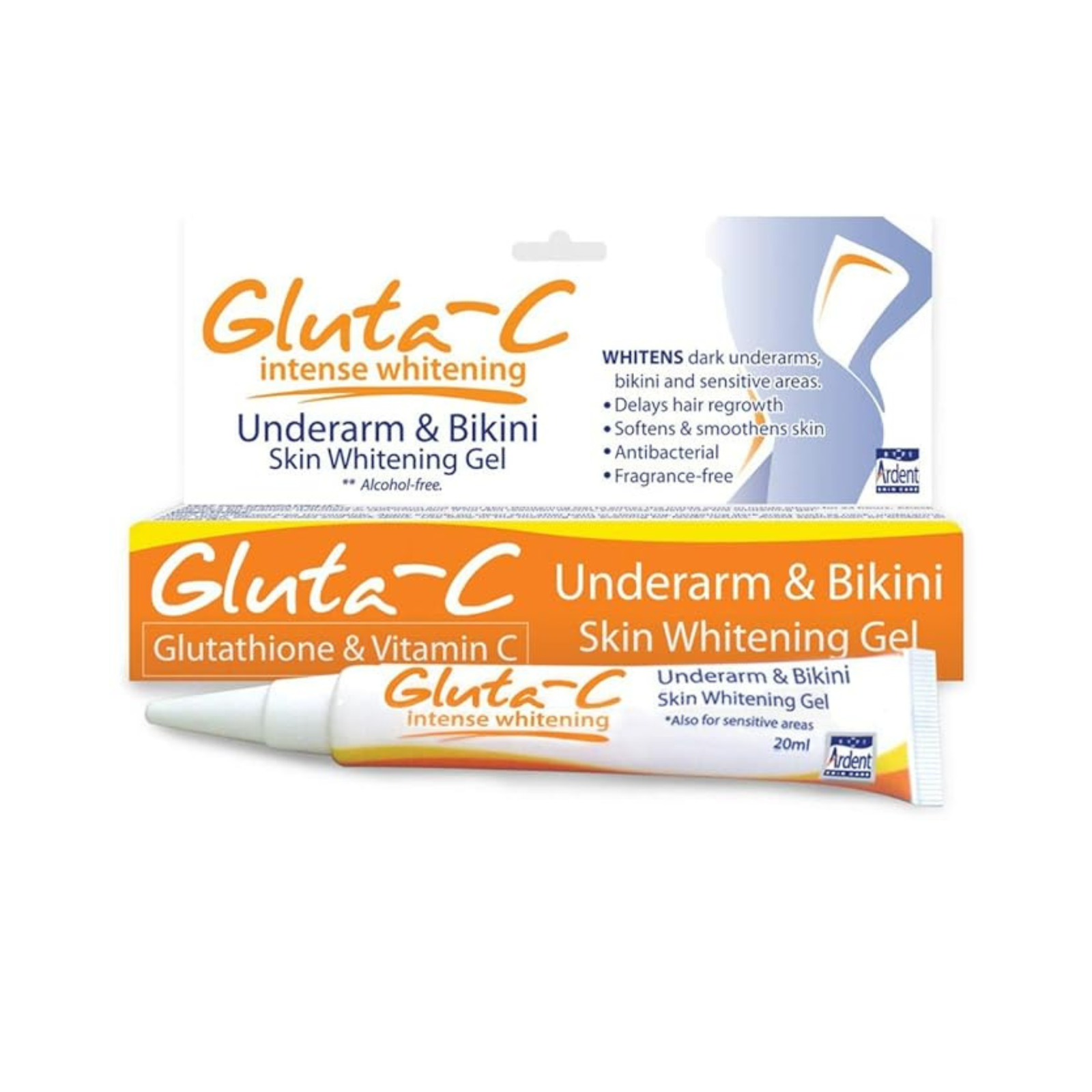 Gluta-C Natural Herbal Brightening Gel for Underarms & Bikini Area – 20ml - Image 6