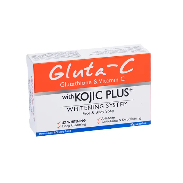 Gluta-C with Kojic Plus Intense Whitening Soap - Anti-Aging & Skin Brightening Formula