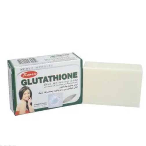 RENEW Glutathione Skin Whitening Soap 135g with Vitamin C & E | Brightening & Nourishing Face & Body Soap