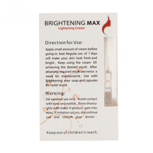 Brightening Max Glutathione Cream