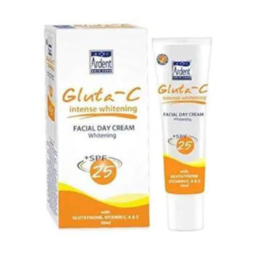 Gluta-C Intense Whitening Facial Day Cream with SPF 25 | Radiant & Youthful Skin | Skin Brightening & Protection