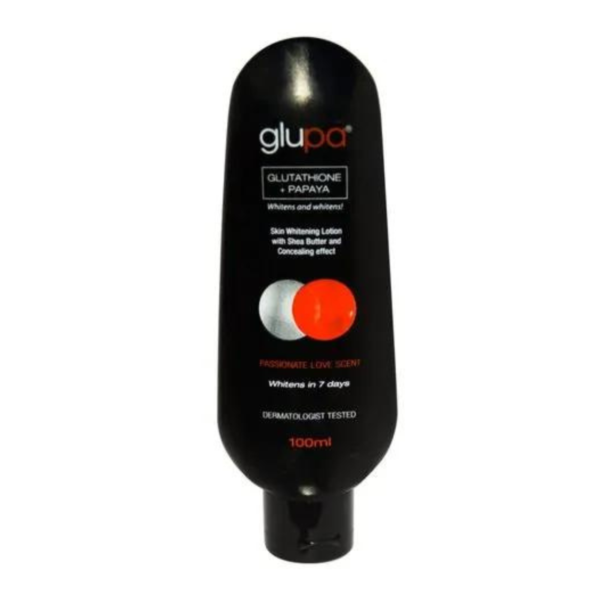 Glupa Glutathione And Papaya Skin Whitening Lotion With Shea Butter