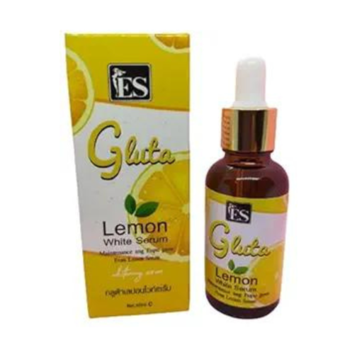 Gluta Lemon White Serum - 40ml | Powerful Skin Whitening & Brightening Formula | Enriched with Glutathione & Vitamin C for Radiant, Even-Toned Skin