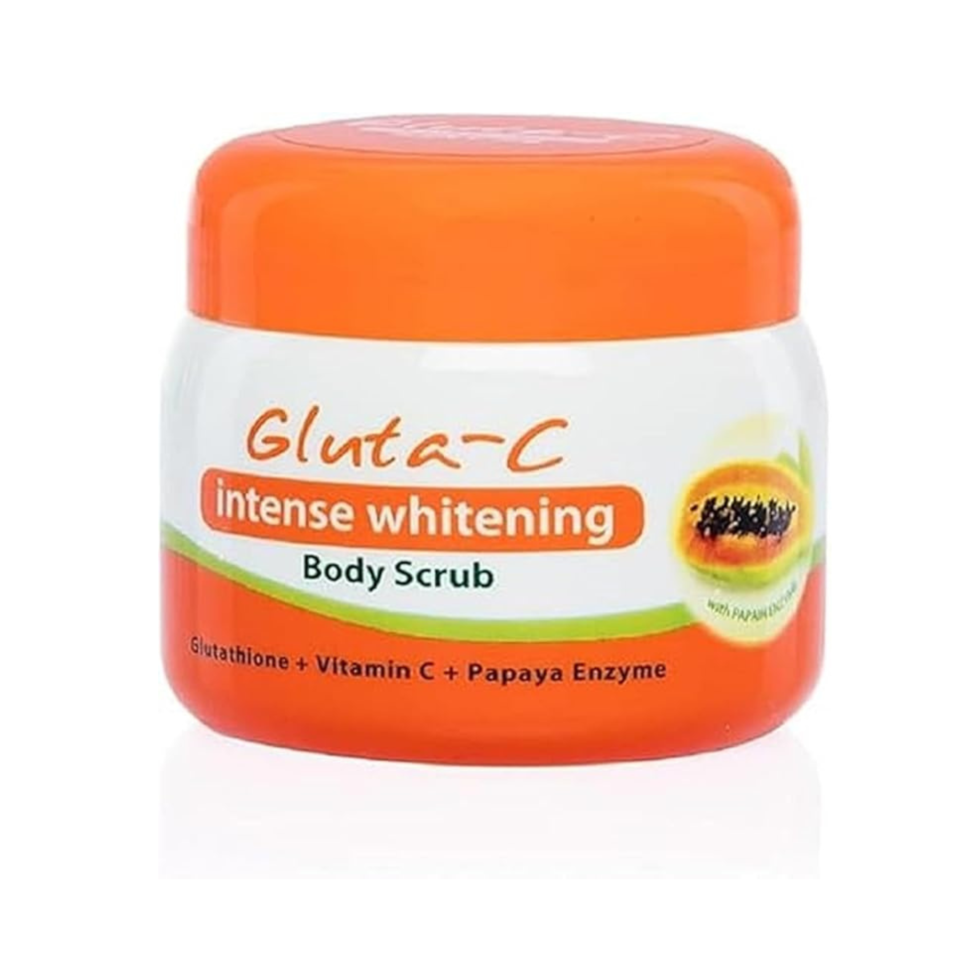 Gluta-C Intense Whitening Body Scrub, enriched with Natural Papaya Enzymes