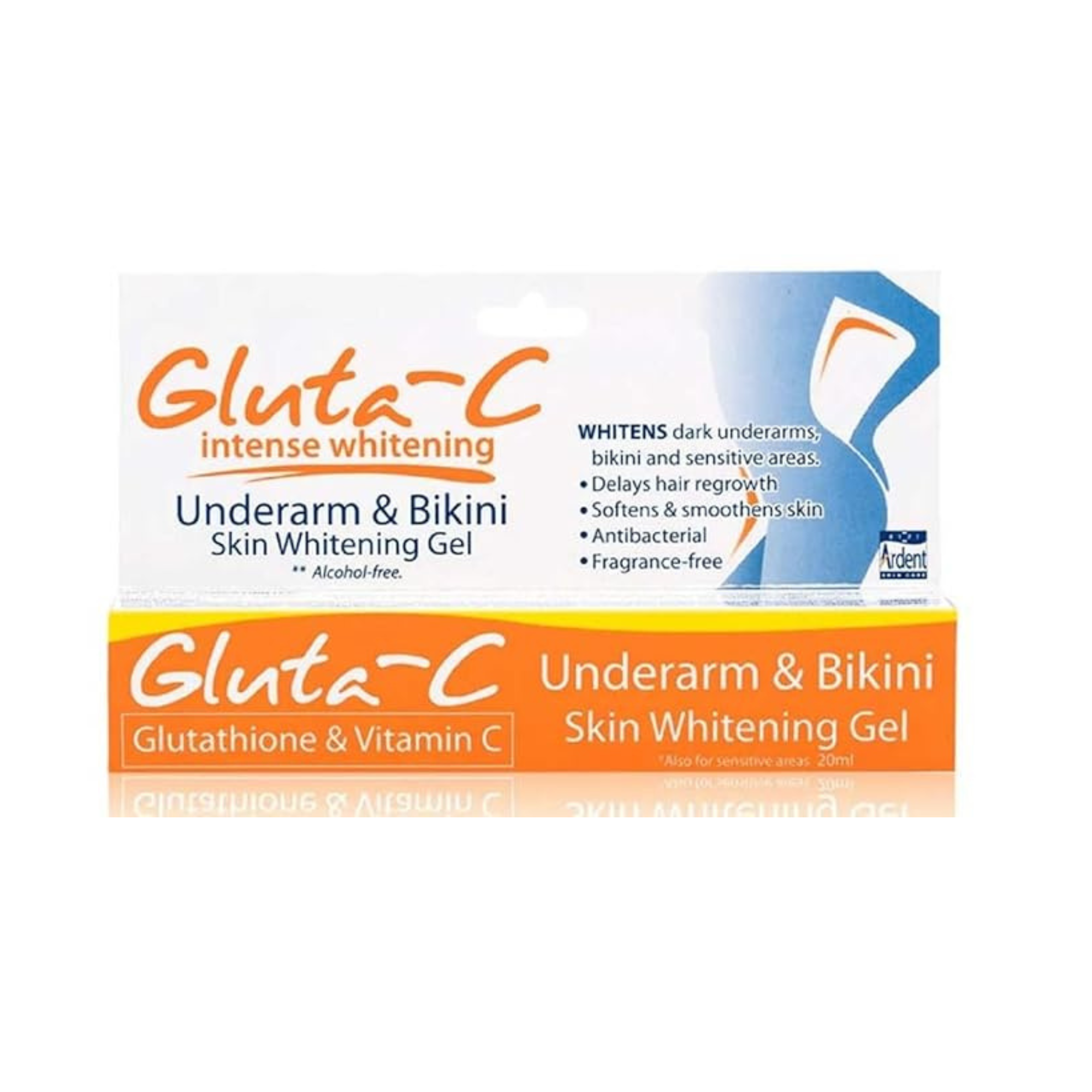 Gluta-C Natural Herbal Underarm & Bikini Skin Whitening Gel – 20ml