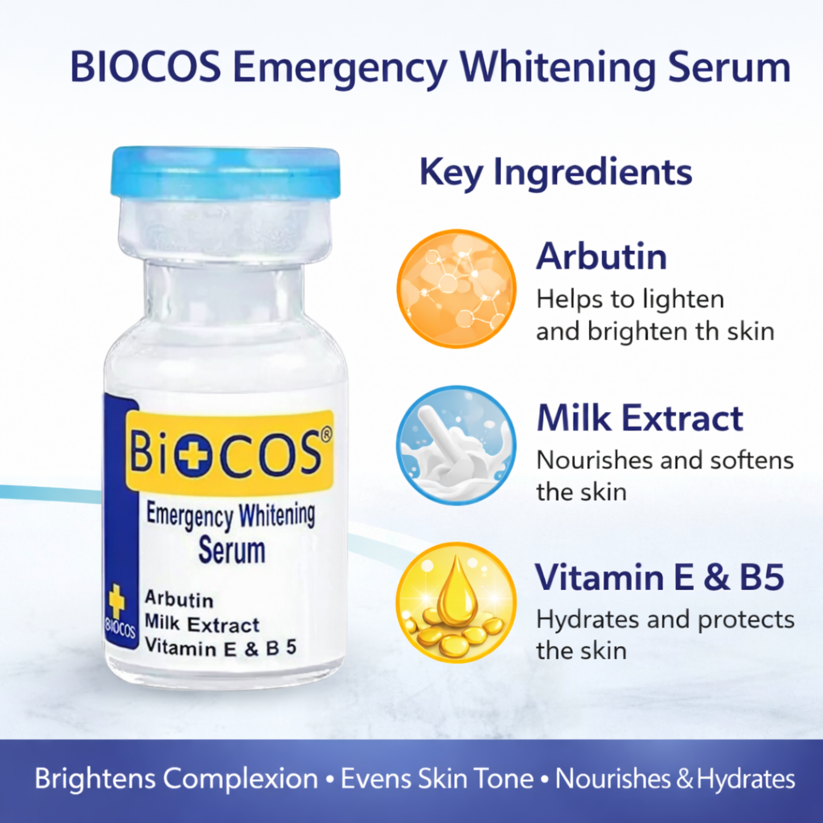 Biocos Emergency Whitening Serum