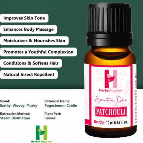 Patchouli Essential Oil by Herbal Hygiene