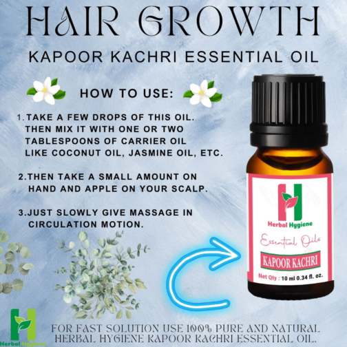 Kapoor Kachri Essential Oil by Herbal Hygiene