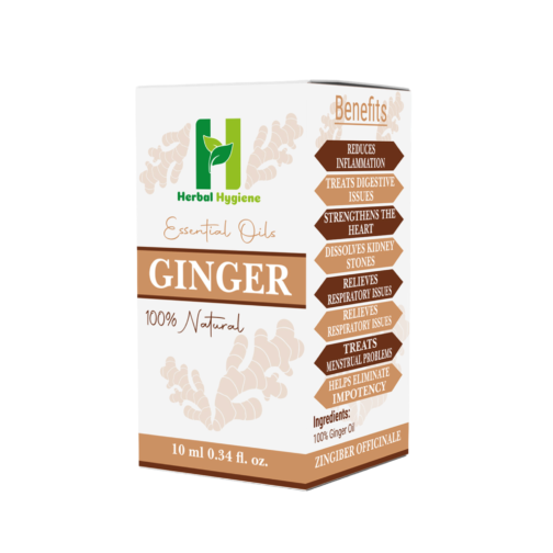 Herbal Hygiene Pure Ginger Essential Oil