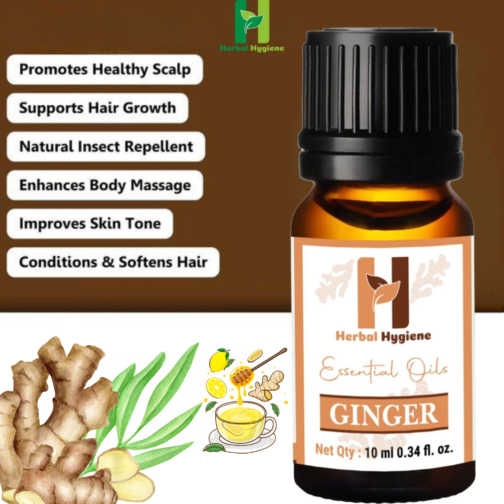 Herbal Hygiene Pure Ginger Essential Oil