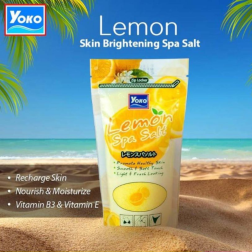 Yoko Lemon Spa Salt Imported 300g