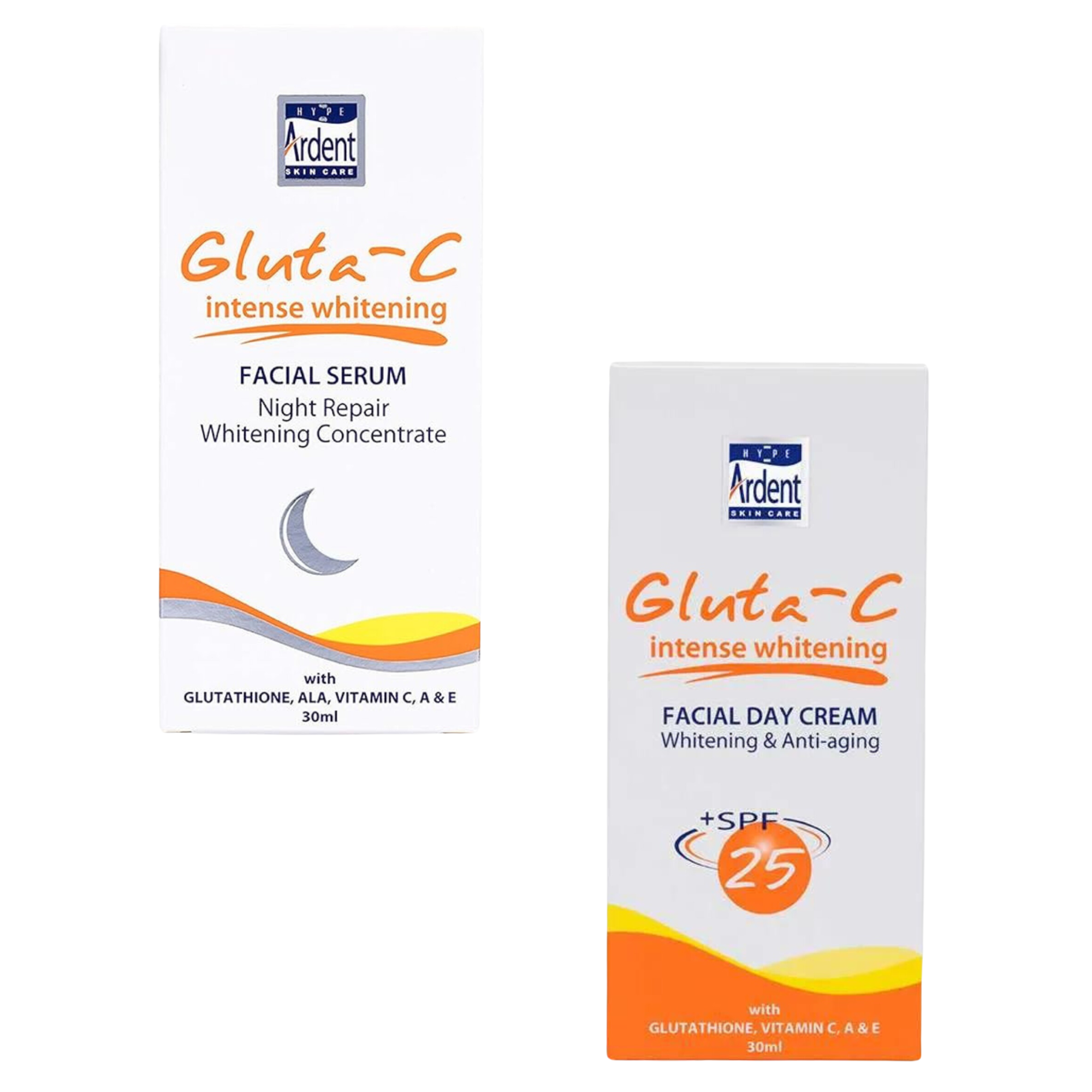 Gluta-C Day Cream & Night Facial Serum 30ml