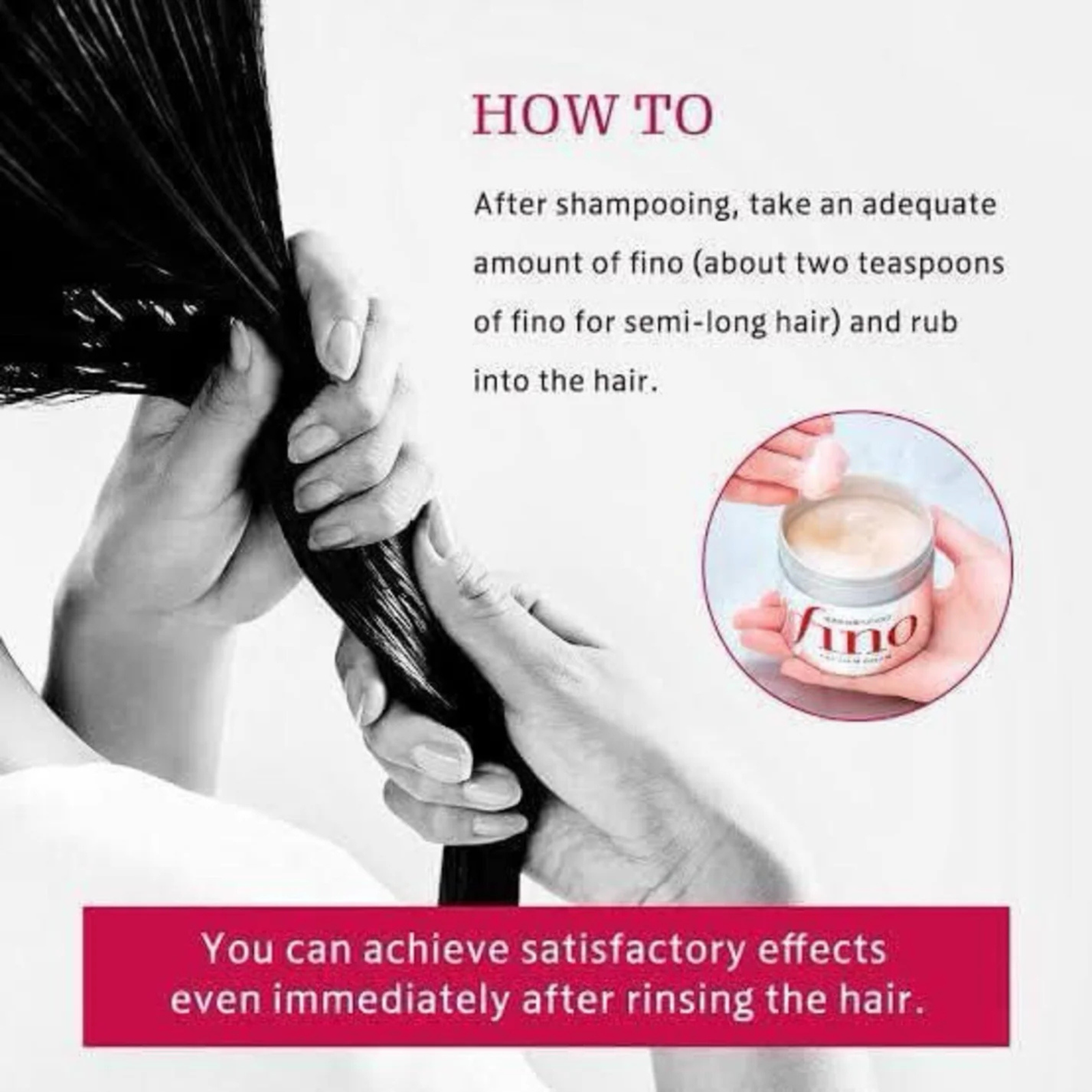 Shiseido Fino Premium Touch Hair Mask 230g – Deep Conditioning, Manageable Hair