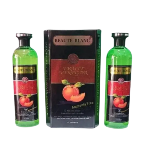 BEAUTE BLANC Fruit Vinegar Gel Hair Color – Organic & Natural Hair Dye for Black Hair