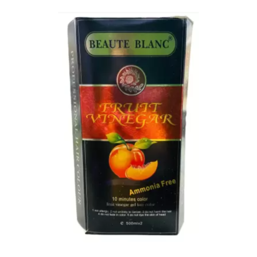 BEAUTE BLANC Fruit Vinegar Gel Hair Color – Organic & Natural Hair Dye for Black Hair