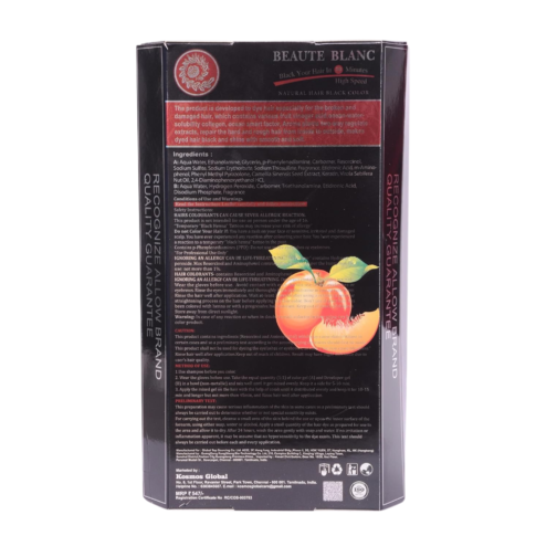 BEAUTE BLANC Fruit Vinegar Gel Hair Color – Organic & Natural Hair Dye - Image 3