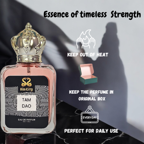 Sin City Tam Dao for Men - 50 mL Eau de Parfum | Signature Scent Inspired by Shah Rukh Khan - Image 3