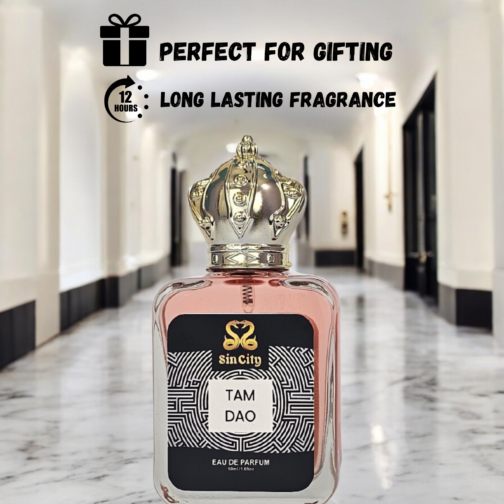 Sin City Tam Dao for Men - 50 mL Eau de Parfum | Signature Scent Inspired by Shah Rukh Khan
