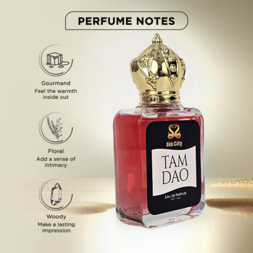 Sin City Tam Dao for Men - 50 mL Eau de Parfum | Woody Spicy Perfume | Signature Scent Inspired by Shah Rukh Khan - Image 4