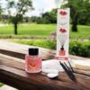 LULUZ Musk Melon Reed Diffuser - 50ml, Compact Air Freshener for Fresher Home, Office, or Car Spaces