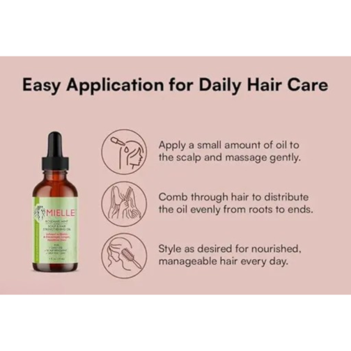 Miellie Organics Rosemary Mint Hair Growth Oil - 59 ml - Image 6