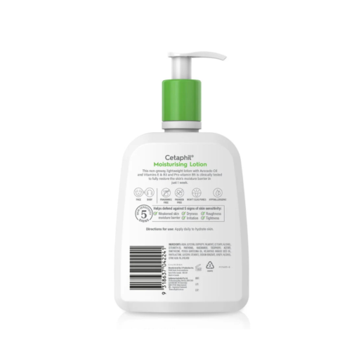 Cetaphil Moisturizing Lotion – 500ml | Hydrating Lotion for Dry & Sensitive Skin