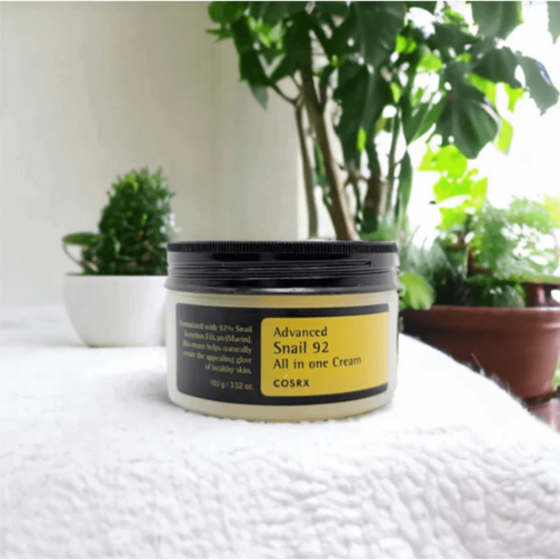 COSRX Advanced Snail 92 All in One Cream – 100ml  Moisturizing Face Cream with Snail Mucin - Image 2