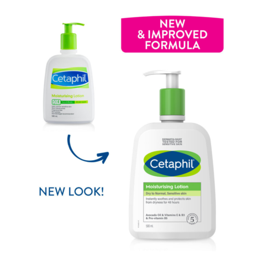 Cetaphil Moisturizing Lotion – 500ml | Hydrating Lotion for Dry & Sensitive Skin