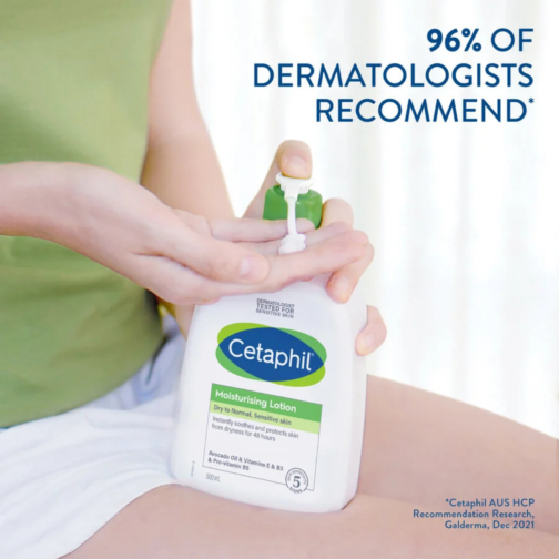 Cetaphil Moisturizing Lotion – 500ml | Hydrating Lotion for Dry & Sensitive Skin