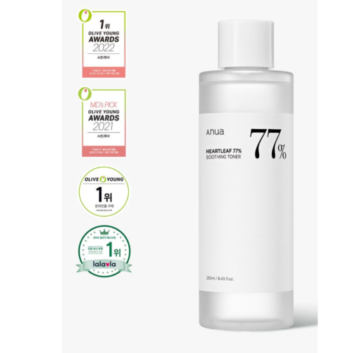 Anua Heartleaf 77% Soothing Toner – 250ml | Hydrating & Calming Facial Toner for Skin Care - Image 6