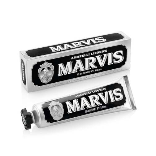 Marvis Amarelli Licorice Mint Toothpaste – 75ml