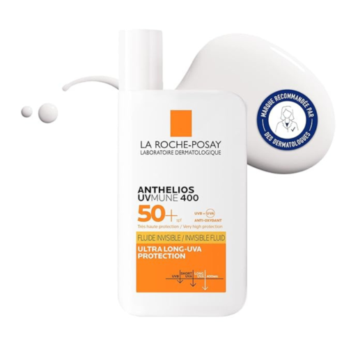 La Roche-Posay Anthelios Uvmune 400 Invisible Fluid Sunscreen SPF50 50ml