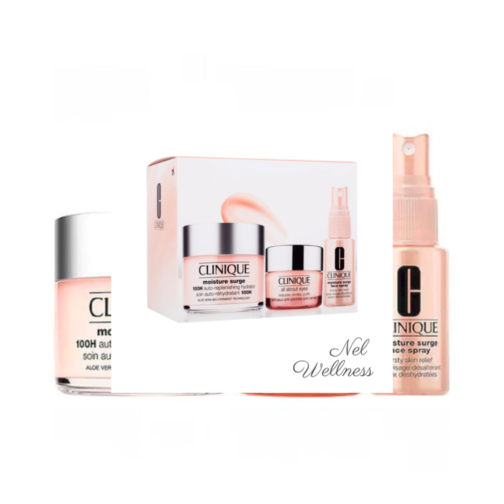 Clinique Moisture Surge 100H Hydrator 125ml + Face Spray + All About Eyes Cream - Image 4