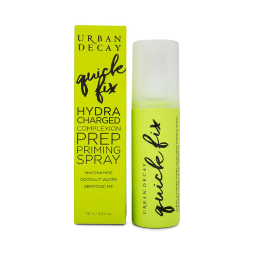 Urban Decay Quick Fix Prep Spray | Hydrating Priming Mist with Vitamin B3 & Coconut Water, 118ml