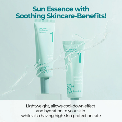 Numbuzin No.1 Clear Filter Sun Essence – SPF 50+ PA++++ | Lightweight Sunscreen for Face
