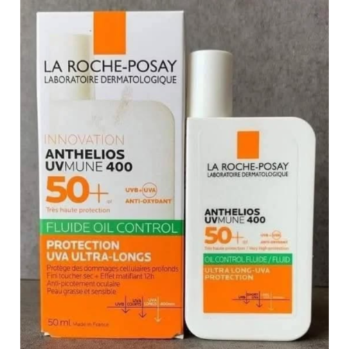 La Roche-Posay Anthelios Uvmune 400 Oil Control Sunscreen SPF50+ PA++++ 50ml - Image 2