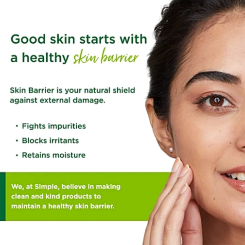 Simple Kind To Skin Moisturising Facial Wash 150ml | Gentle Face Cleanser for Daily Use - Image 3