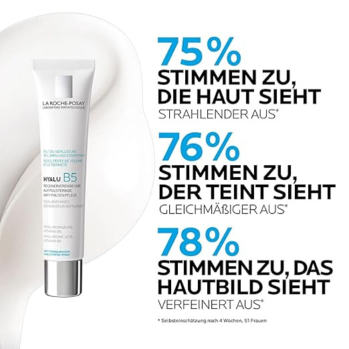La Roche-Posay Hyalu B5 Anti-Wrinkle Care 40ml | Hydrating Repairing and Replumping Face Serum - Image 4