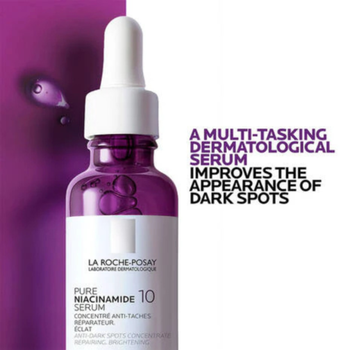 La Roche-Posay Pure Niacinamide Serum 10% 30ml | Face Serum for Skin Balance - Image 5