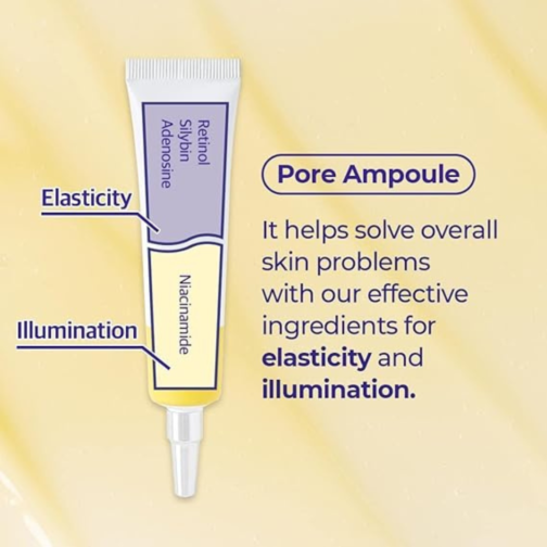 Numbuzin No.3 Pore Reset Ampoule Shot – 25ml | Face Serum for Pore Care & Skin Balance