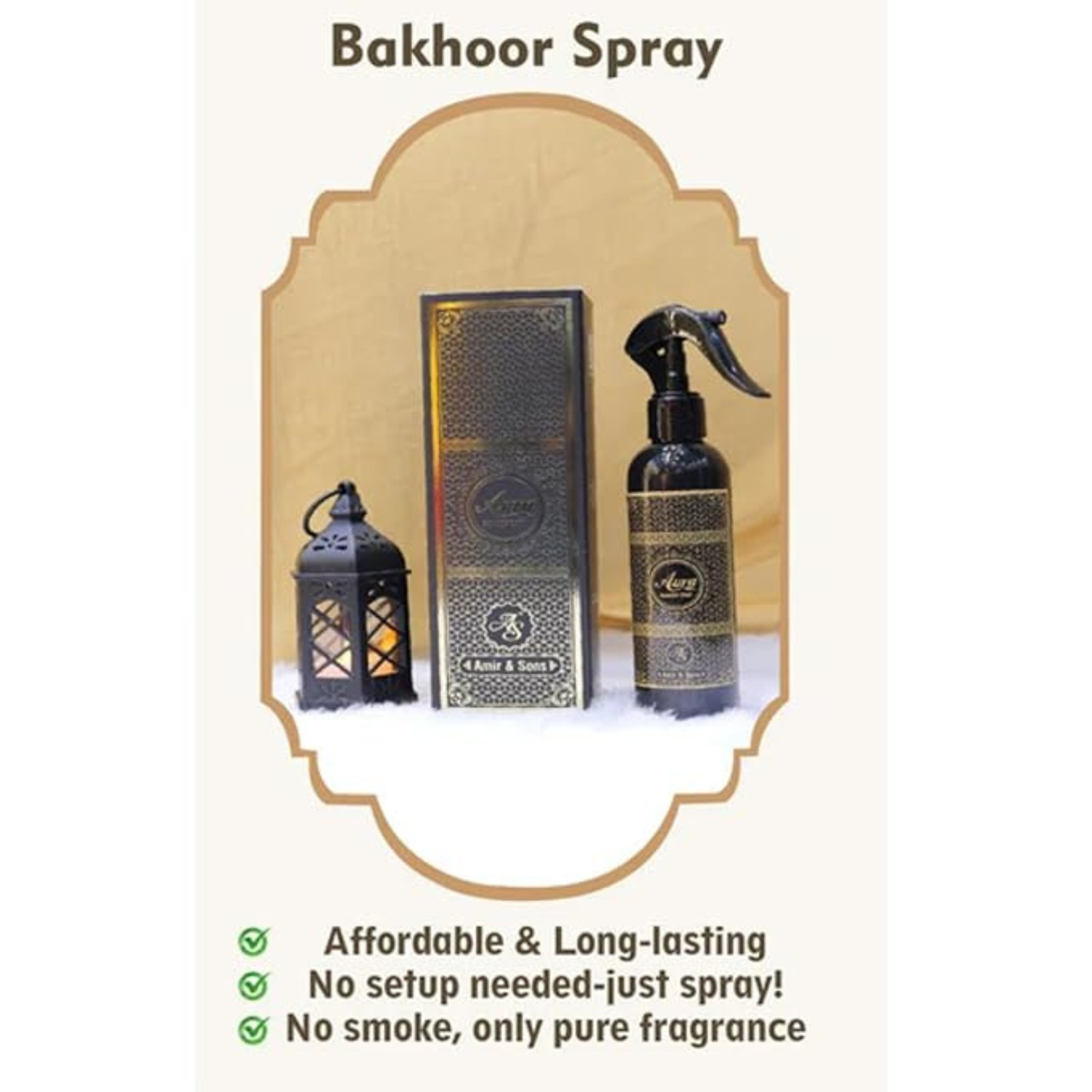 Aura Bakhoor Spray | Premium Air Freshener - 200ml - Image 4