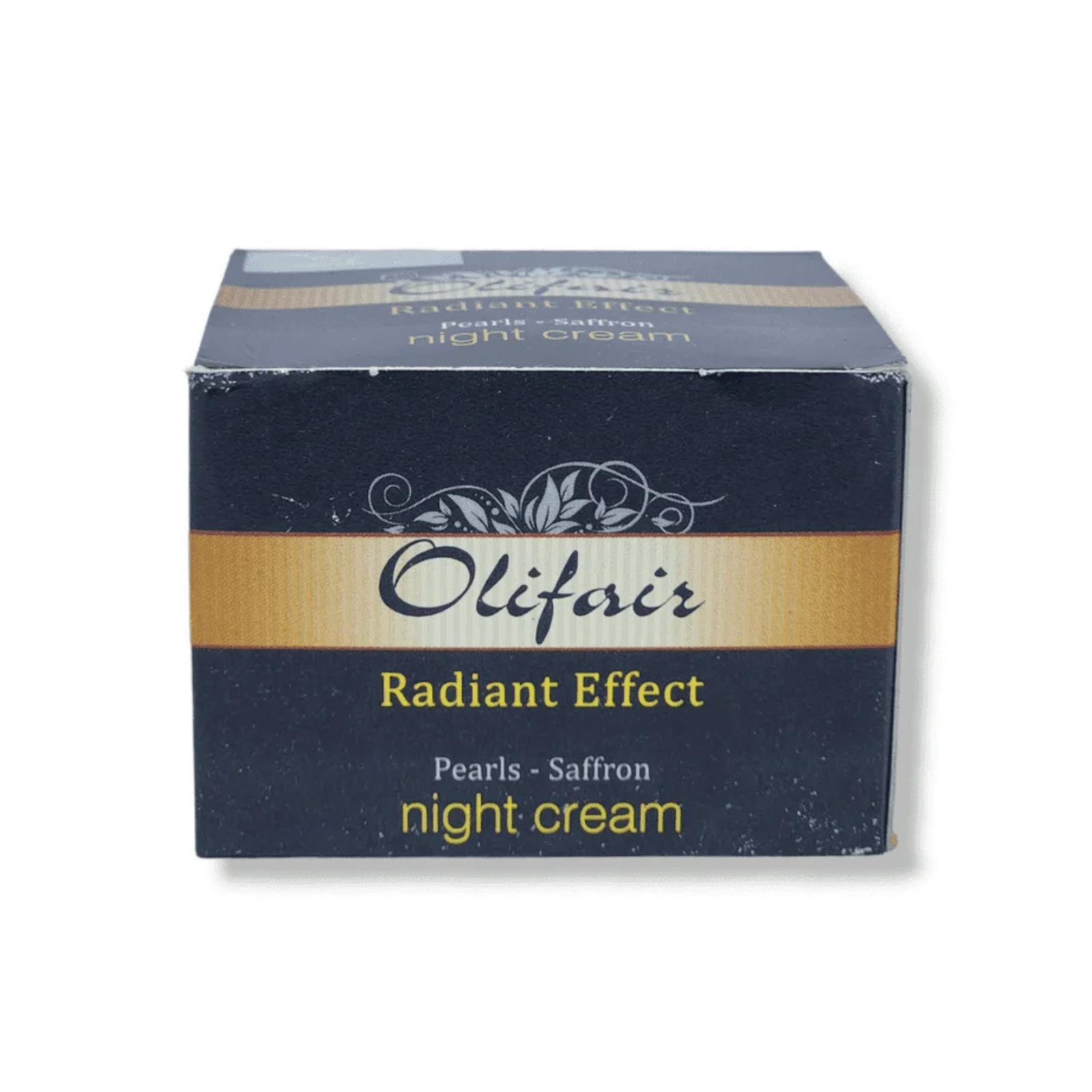 Olifair Radiant Effect Night Cream 50g | Pearls & Saffron Face Moisturizer