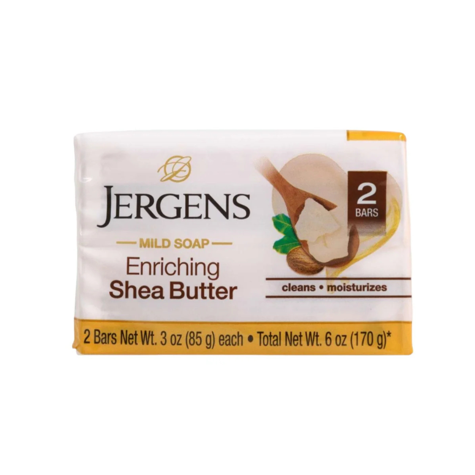 Jergens Enriching Shea Butte Soap (2 Pack of 85g)
