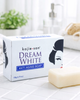 Kojie San Dream White Anti-Aging Soap 135g | Daily Cleansing Bar for Skin Care