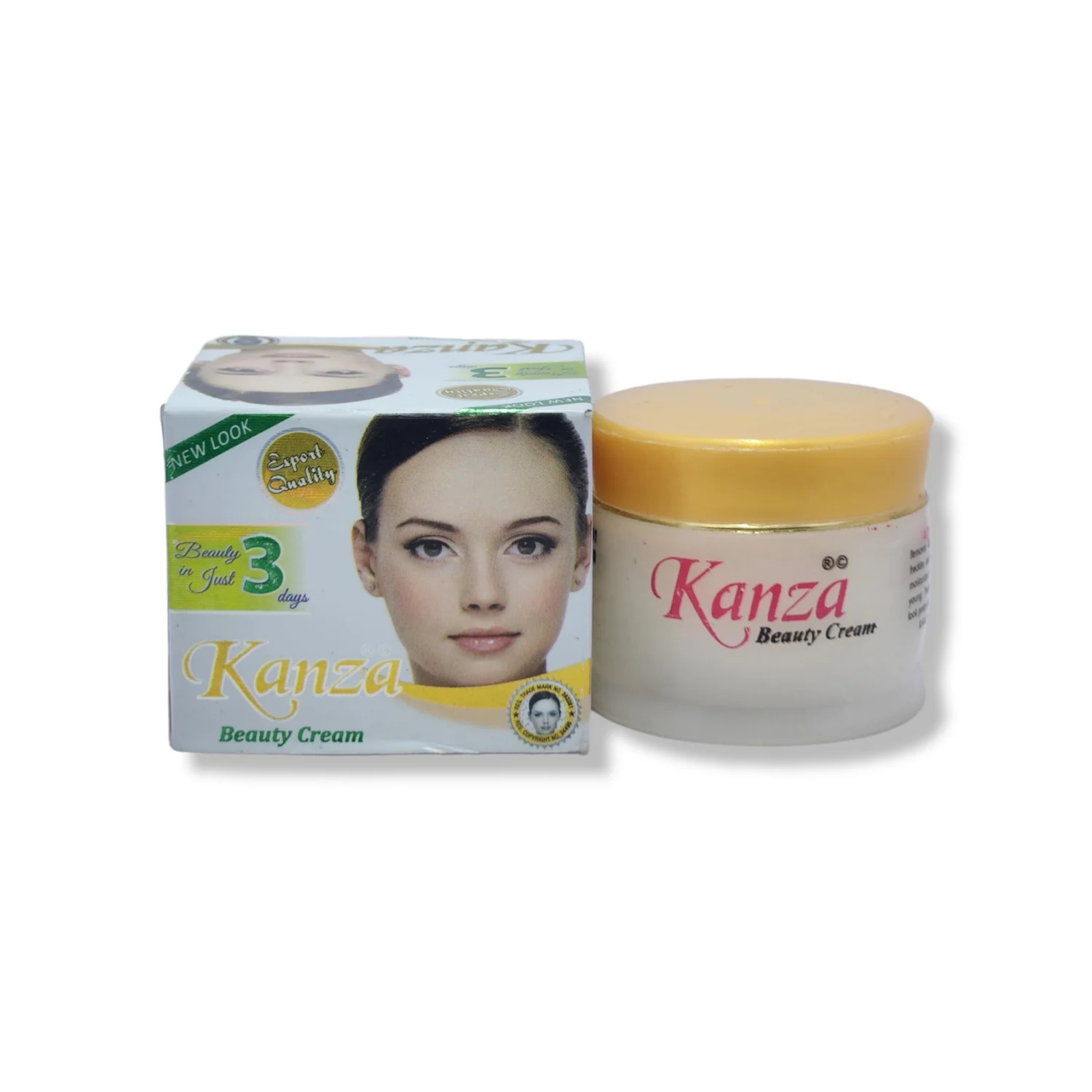 Kanza Whitening & Beauty Cream 50g | Daily Face Care for Even-Looking Skin