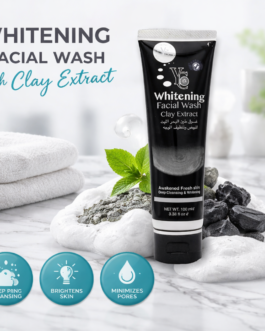 YC Whitening Facial Wash with Clay Extract | Deep Cleansing Face Wash 100ml