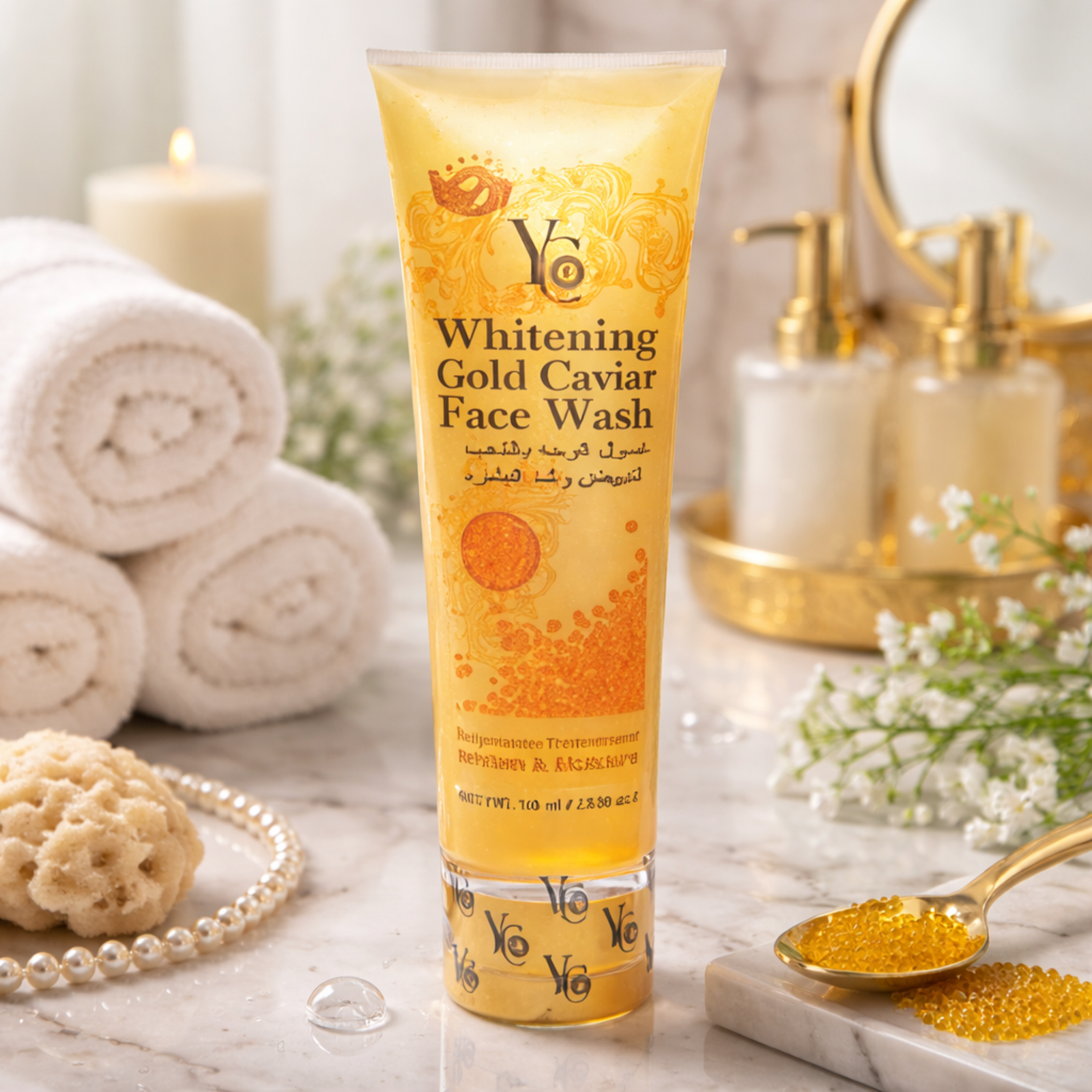 YC Gold Caviar Face Wash 100ml | Face Cleanser for Clean & Fresh Skin