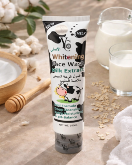 YC Whitening Face Wash with Milk Extract | Mild Formula, Deep Cleansing & pH Balance | 100ml