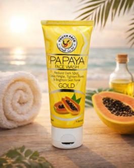 Youth Papaya Gold Face Wash 50ml | Papaya Extract Cleanser for Daily Use